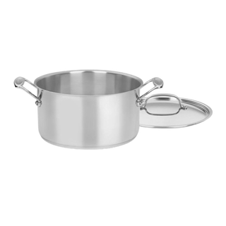Chef's Classic™ Stainless 6 Quart Stockpot with Cover